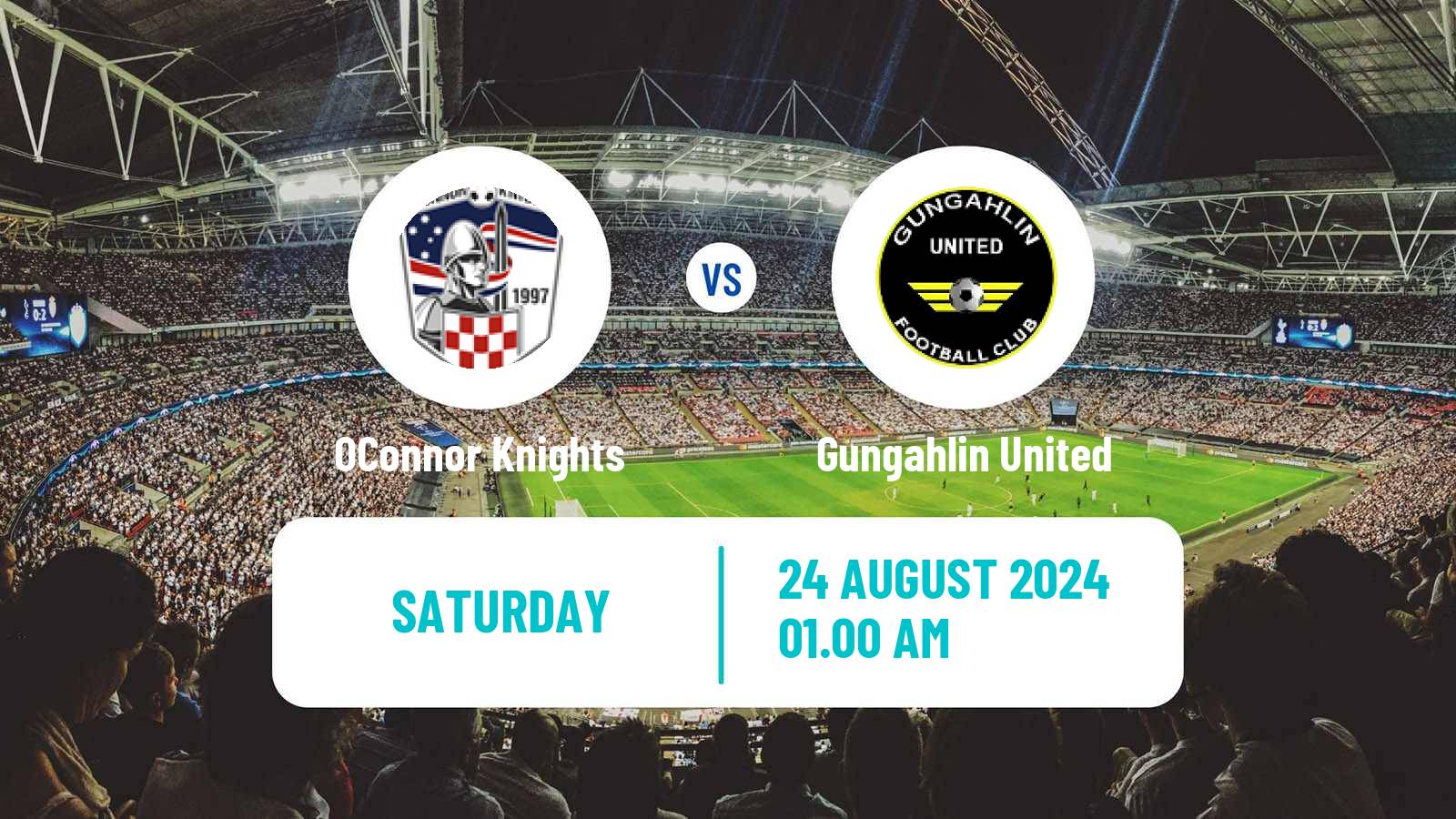 Soccer Australian NPL ACT OConnor Knights - Gungahlin United