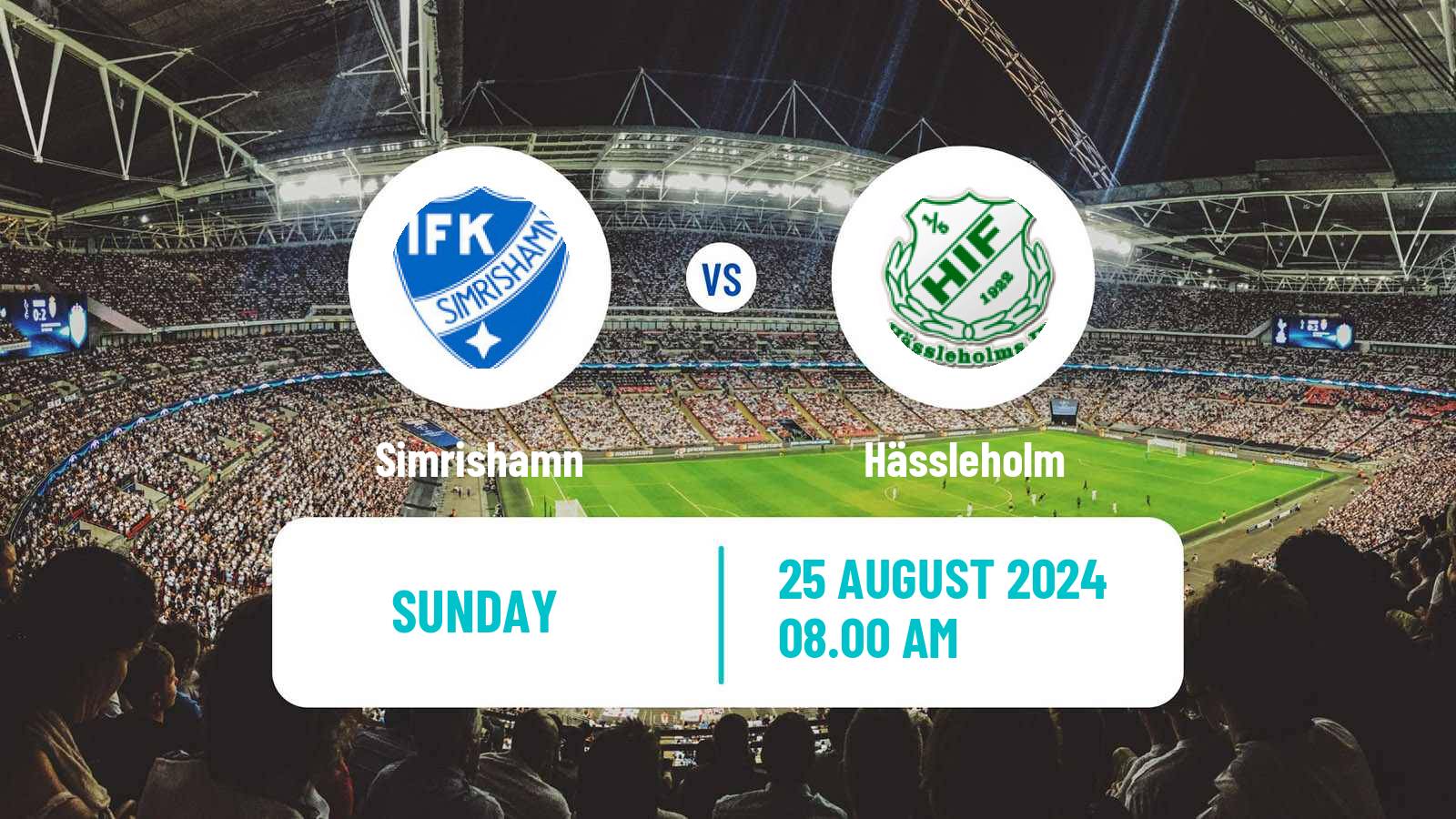 Soccer Swedish Division 2 - Södra Götaland Simrishamn - Hässleholm