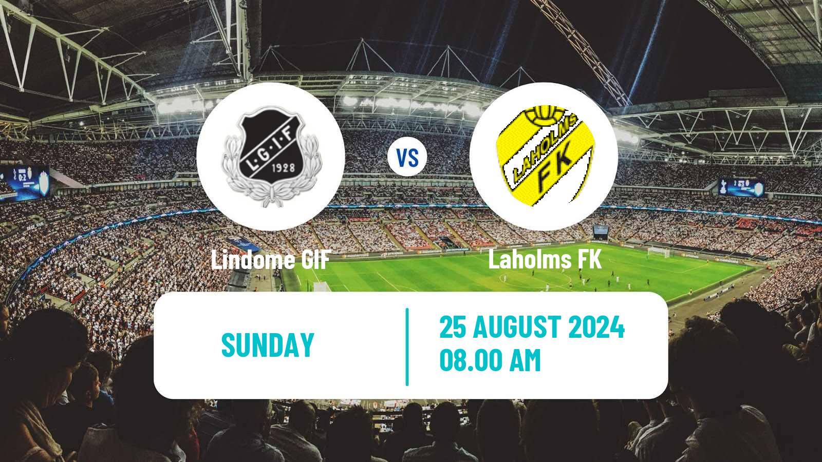 Soccer Swedish Division 2 - Västra Götaland Lindome - Laholms