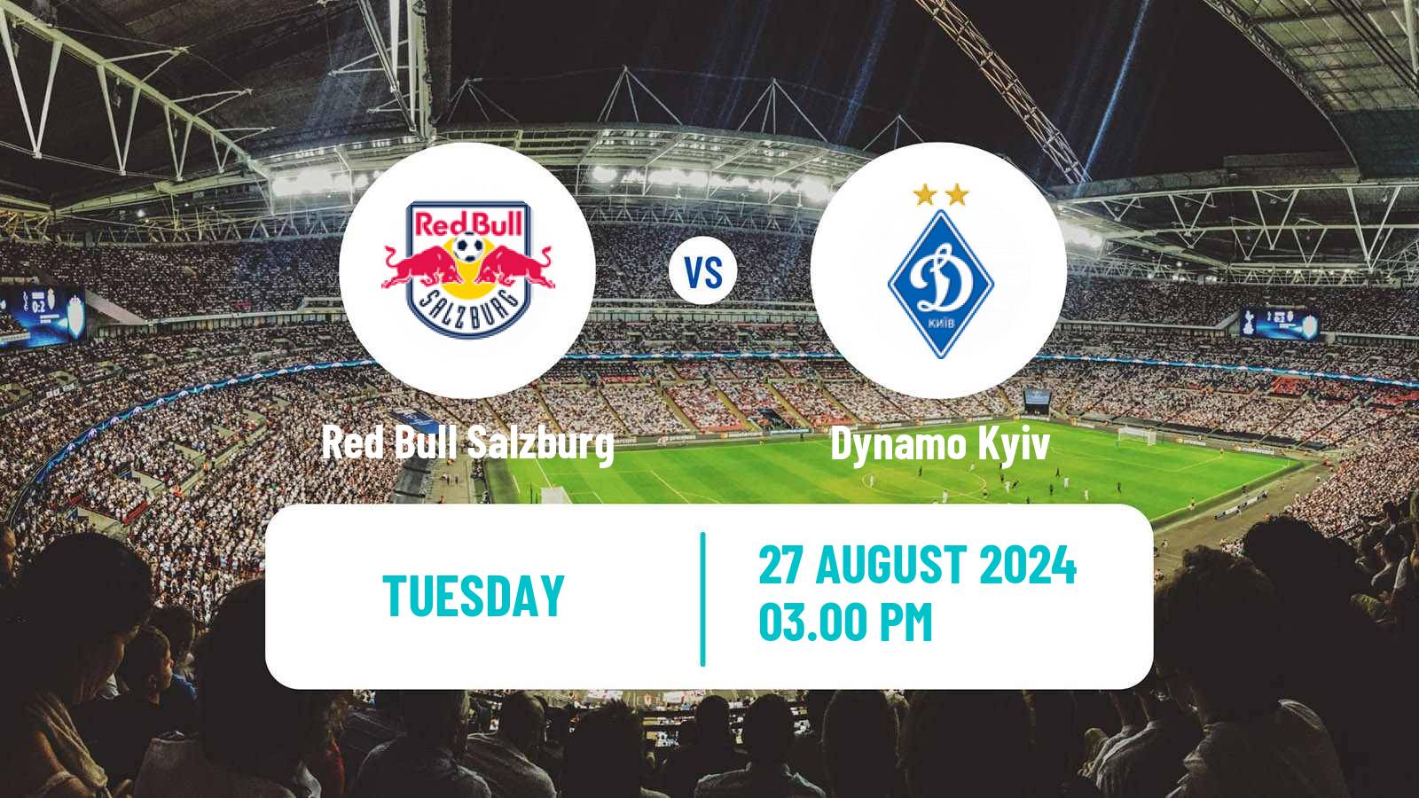 Soccer UEFA Champions League Red Bull Salzburg - Dynamo Kyiv