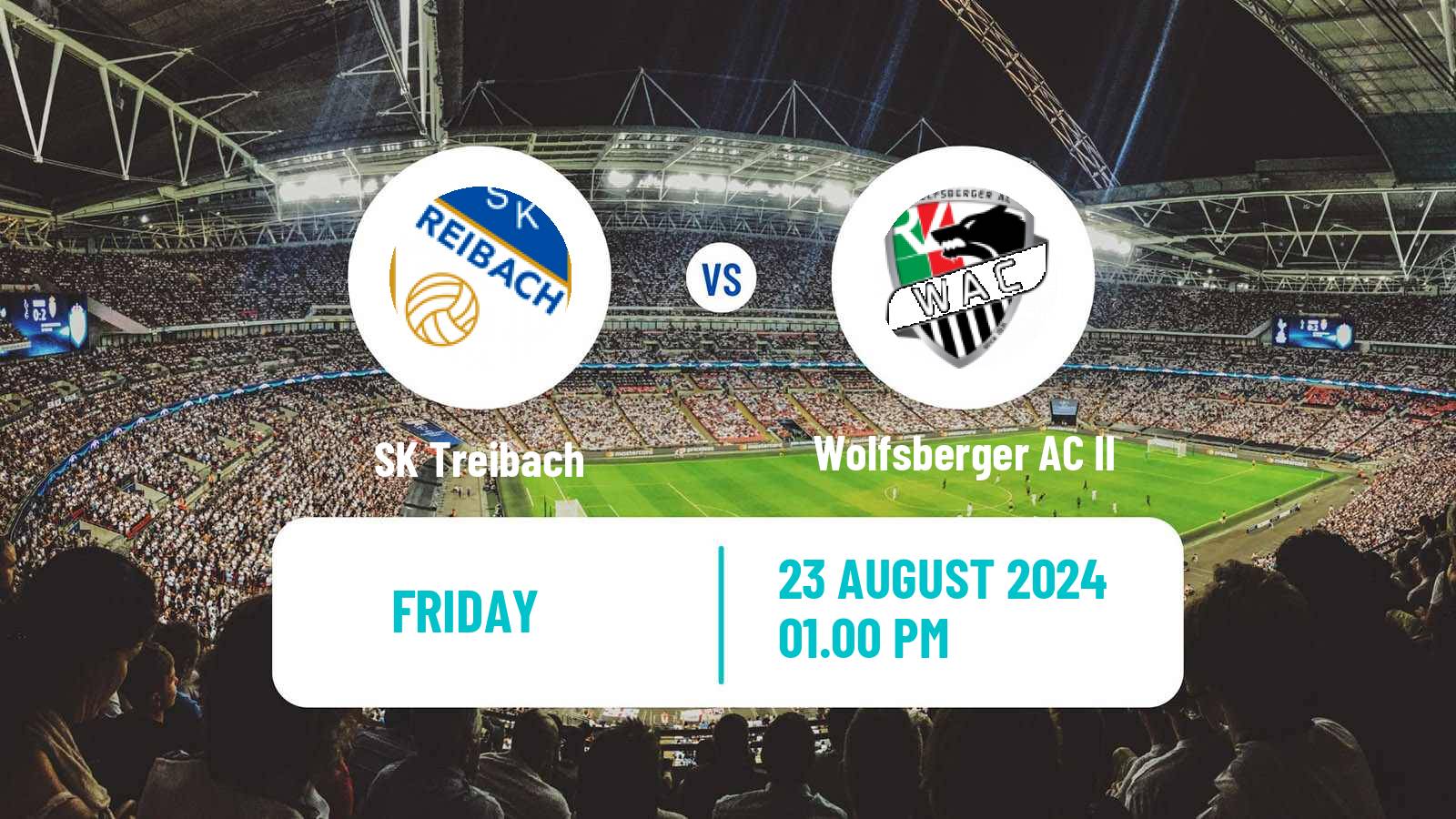 Soccer Austrian Regionalliga Central Treibach - Wolfsberger AC II