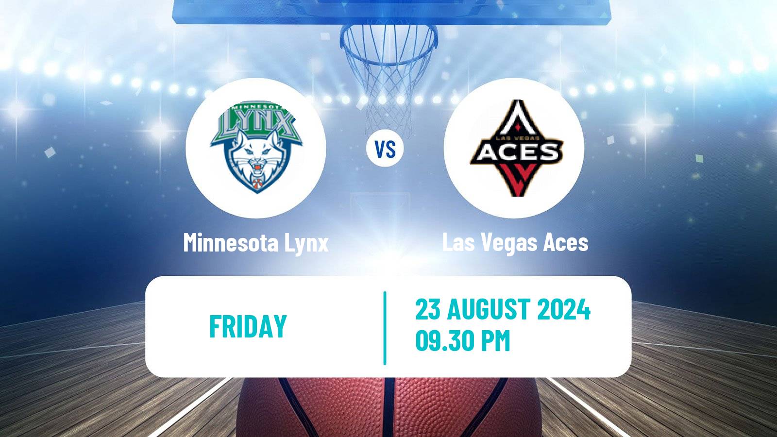 Basketball WNBA Minnesota Lynx - Las Vegas Aces