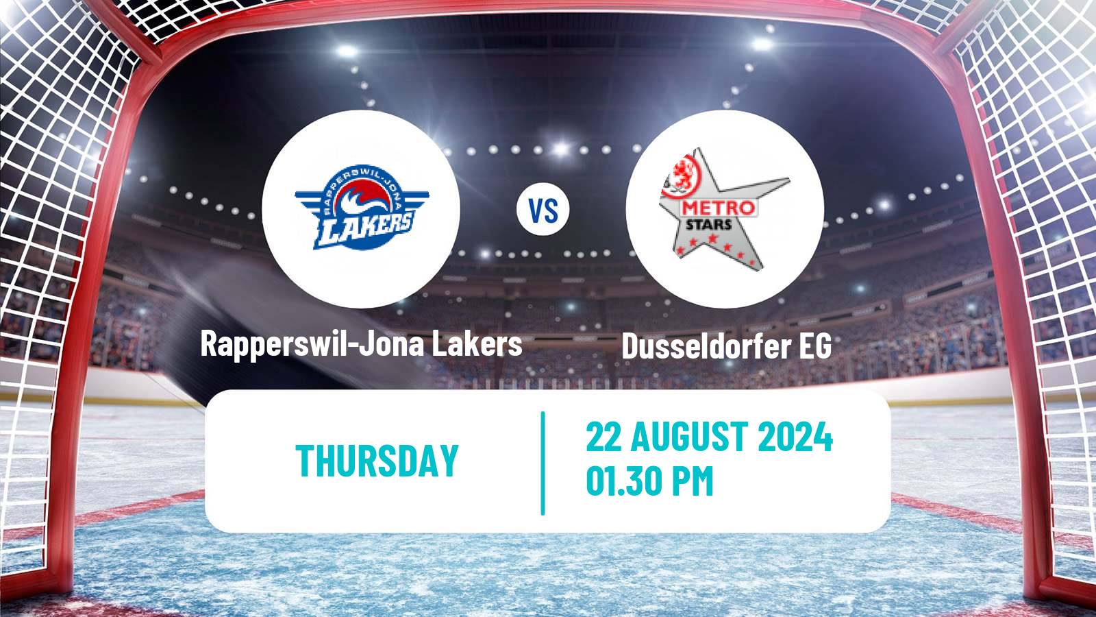 Hockey Club Friendly Ice Hockey Rapperswil-Jona Lakers - Dusseldorfer EG