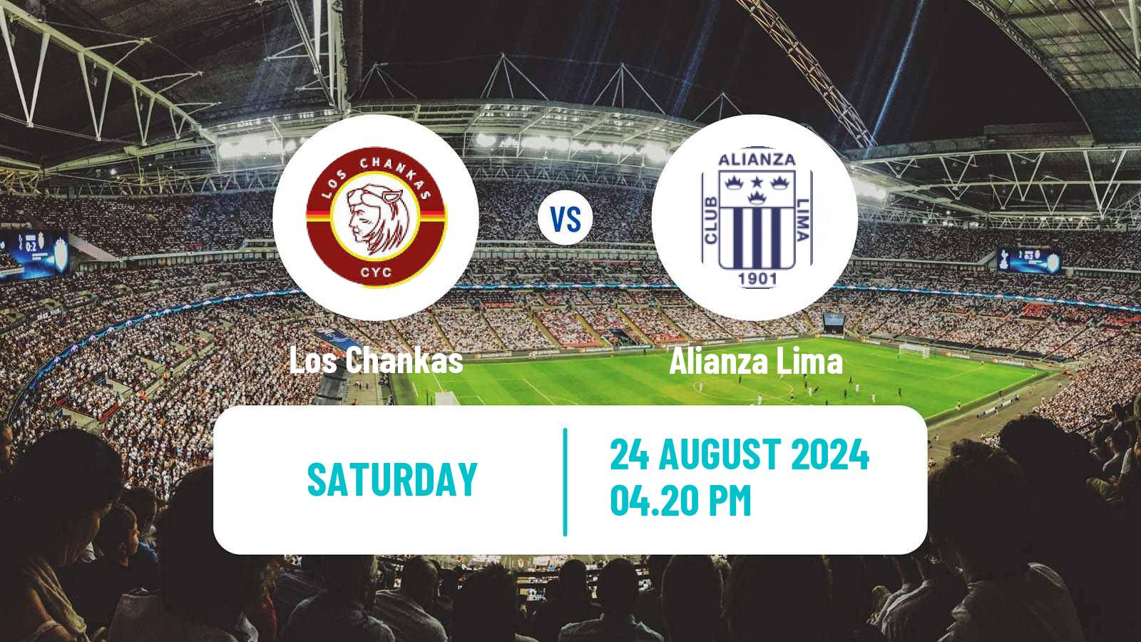 Soccer Peruvian Liga 1 Los Chankas - Alianza Lima