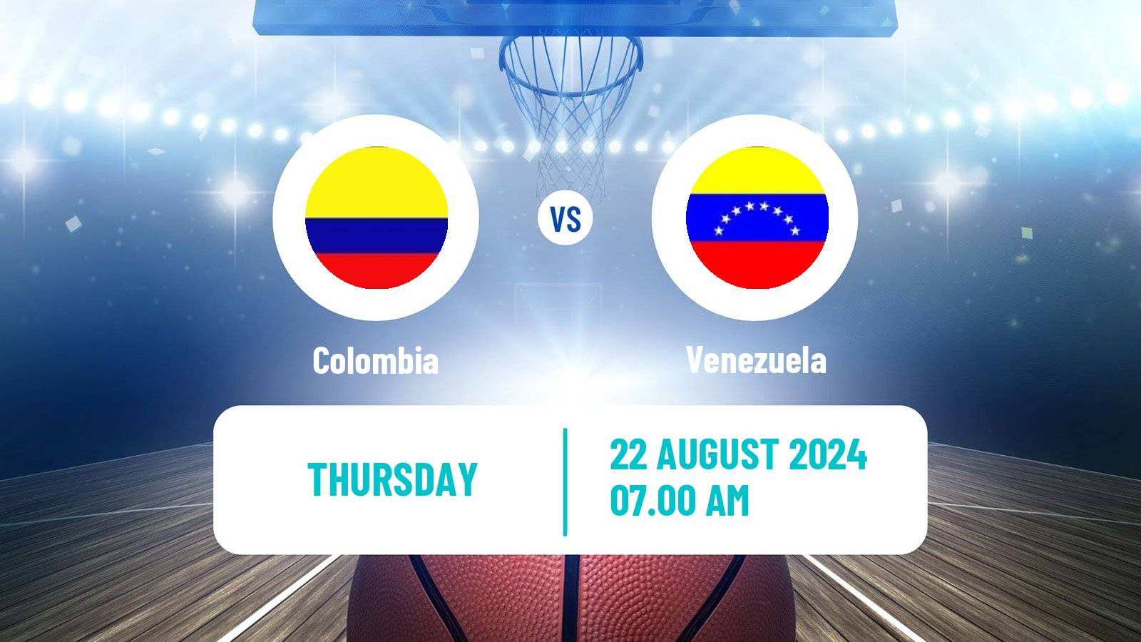 Basketball Friendly International Basketball Colombia - Venezuela