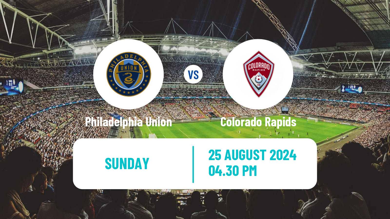 Soccer CONCACAF League Cup Philadelphia Union - Colorado Rapids