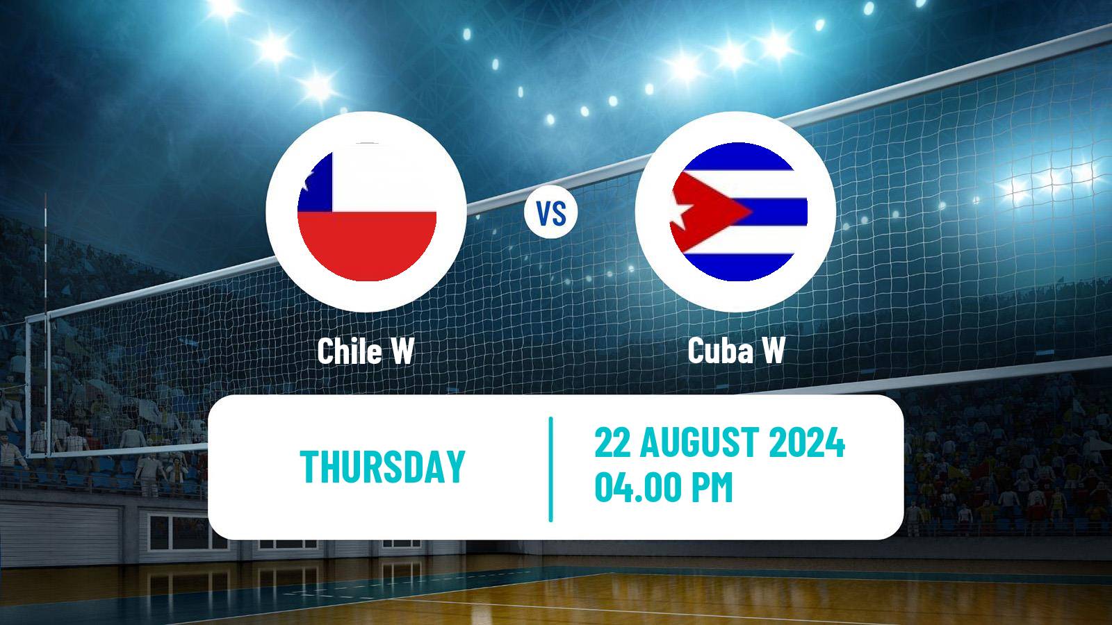 Volleyball Pan-American Cup Volleyball Women Chile W - Cuba W