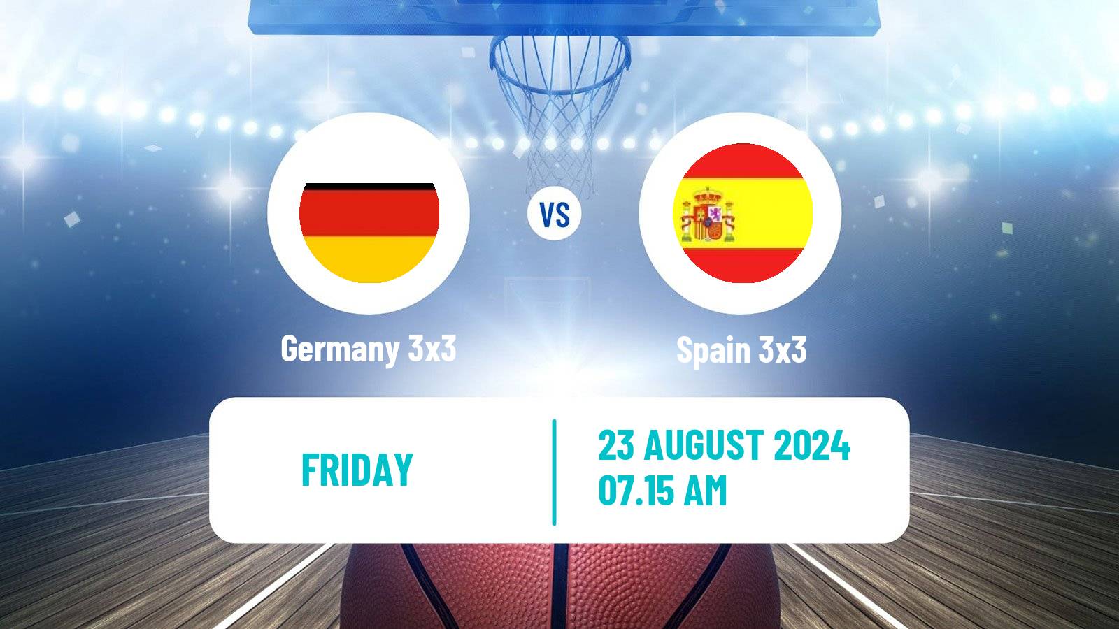 Basketball Europe Cup Basketball 3x3 Germany 3x3 - Spain 3x3