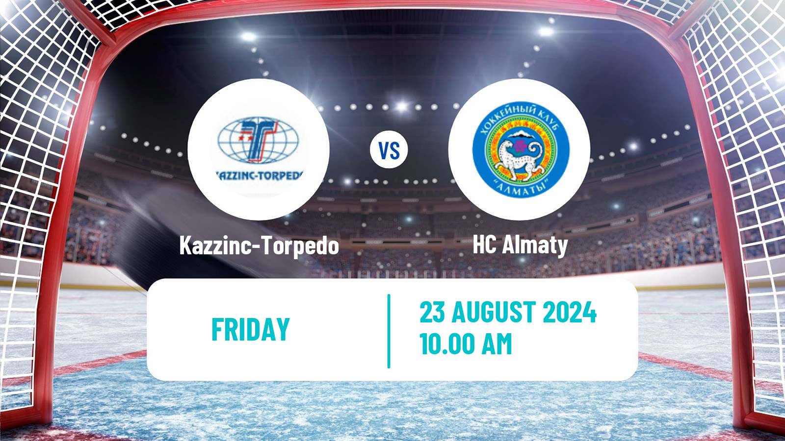 Hockey Kazakh Ice Hockey Cup Kazzinc-Torpedo - Almaty