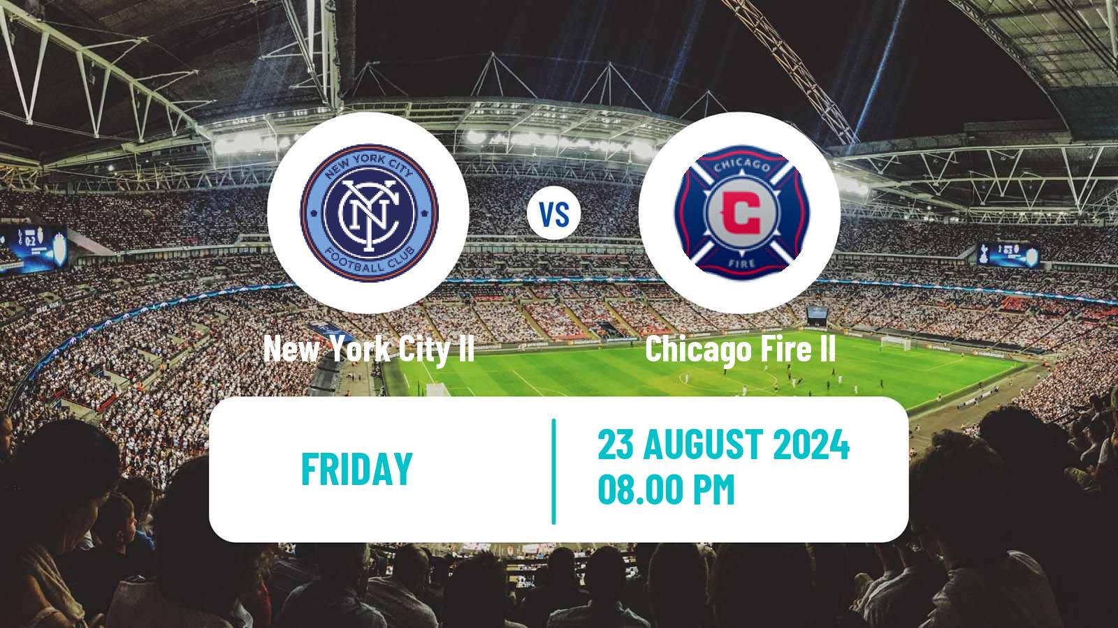 Soccer MLS Next Pro New York City II - Chicago Fire II