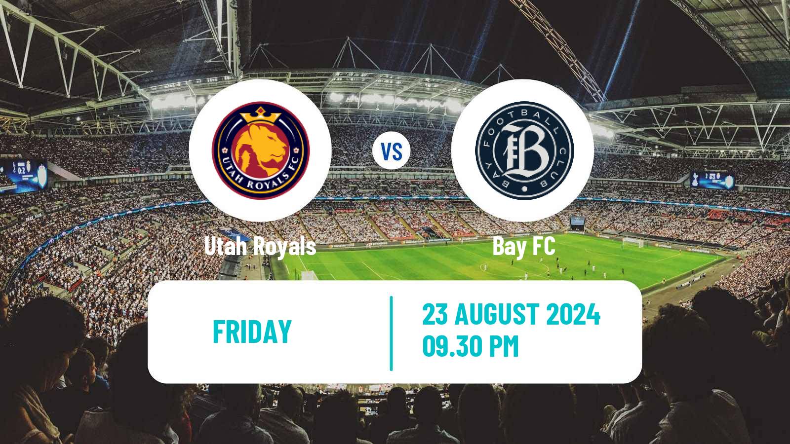 Soccer NWSL Utah Royals - Bay FC