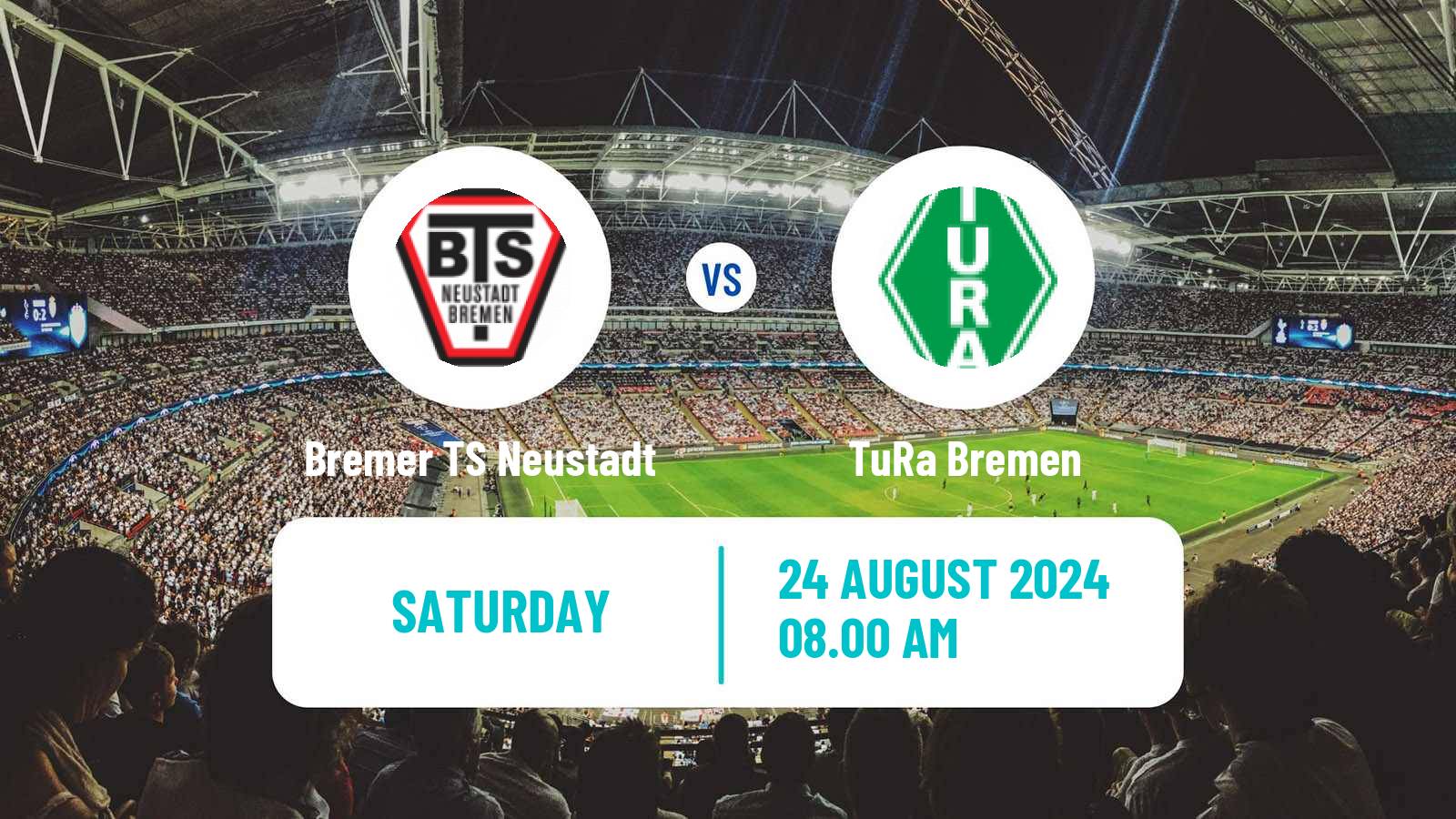 Soccer German Oberliga Bremen Bremer TS Neustadt - TuRa Bremen