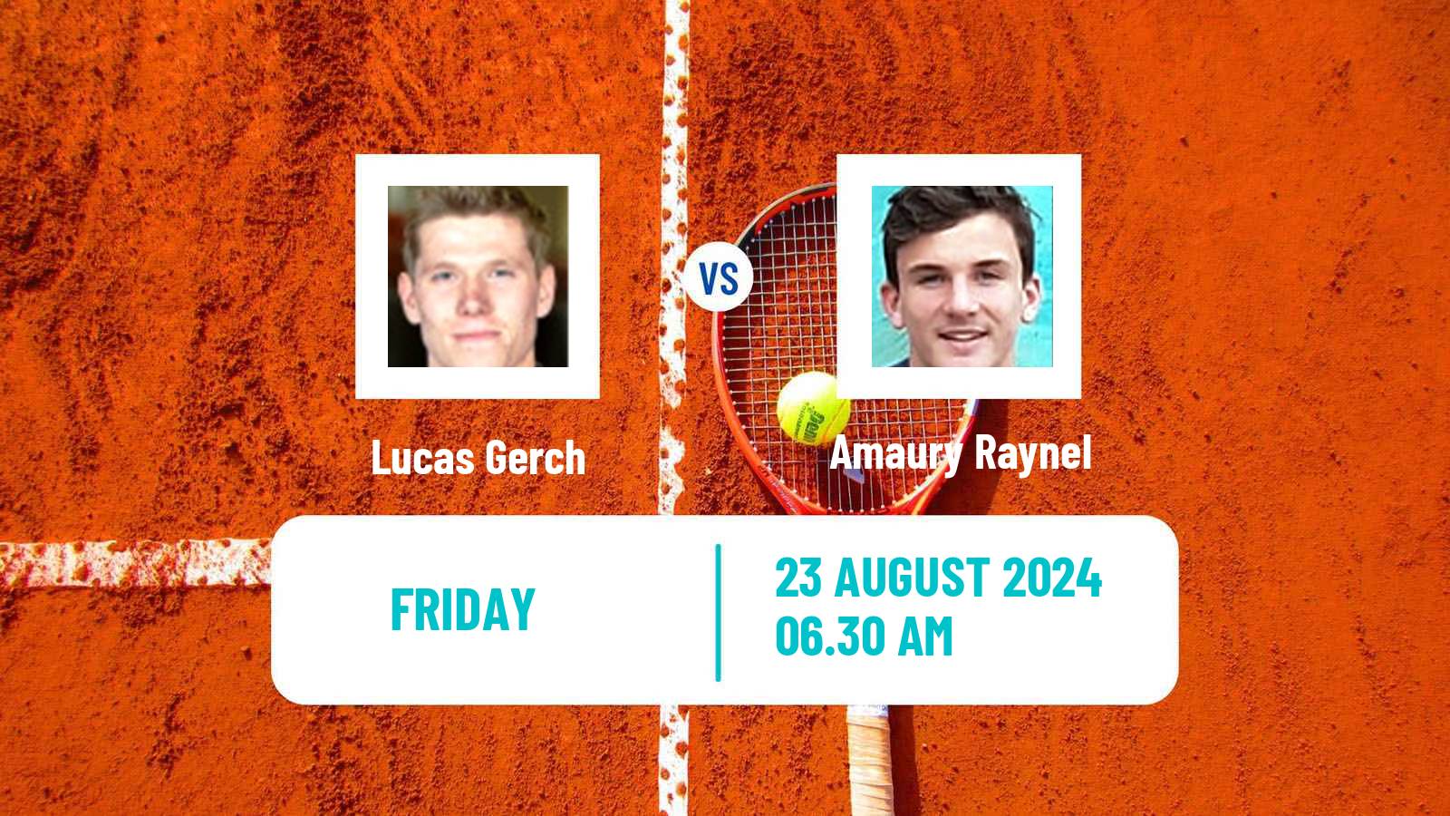 Tennis ITF M15 Trier Men Lucas Gerch - Amaury Raynel