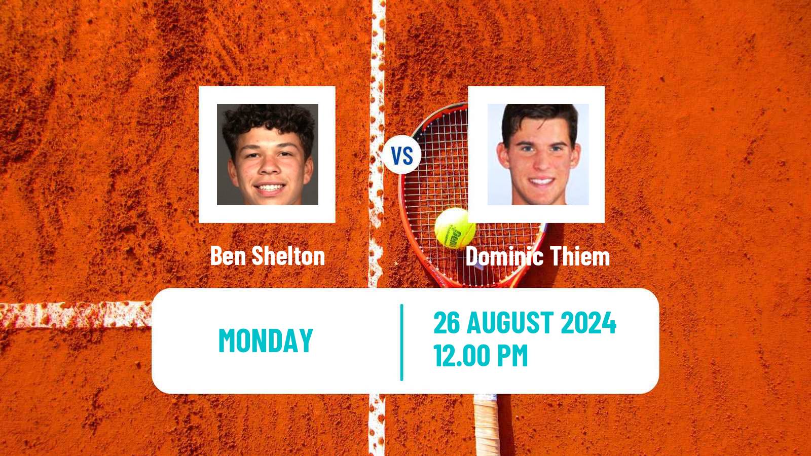 Tennis ATP US Open Ben Shelton - Dominic Thiem