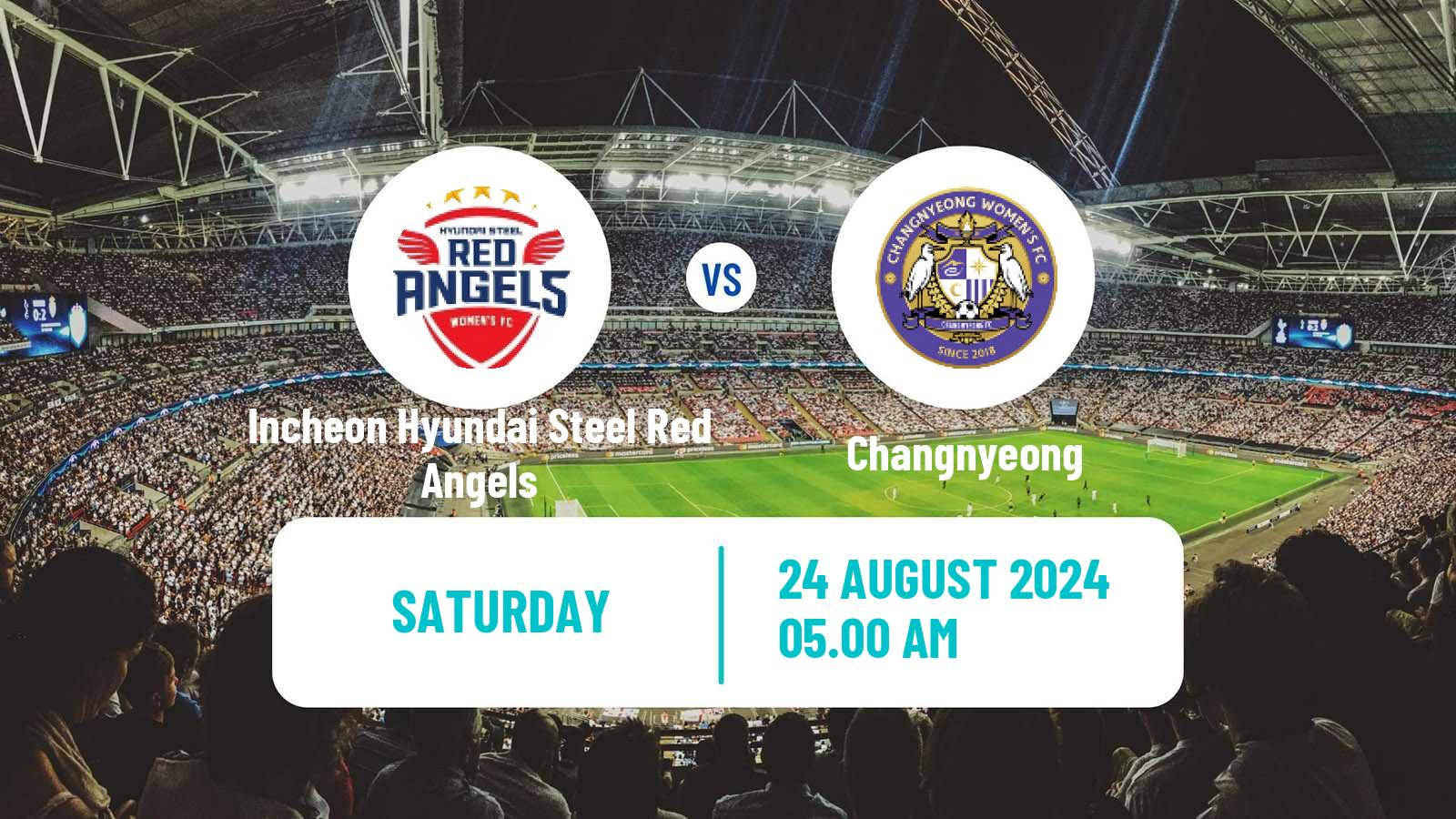 Soccer South Korean WK League Incheon Hyundai Steel Red Angels - Changnyeong