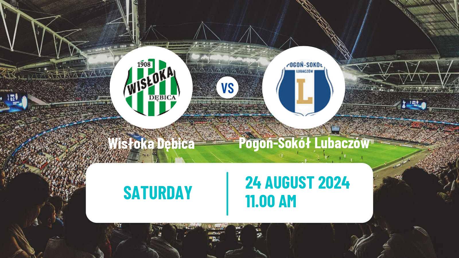 Soccer Polish Division 3 - Group IV Wisłoka Dębica - Pogoń-Sokół Lubaczów