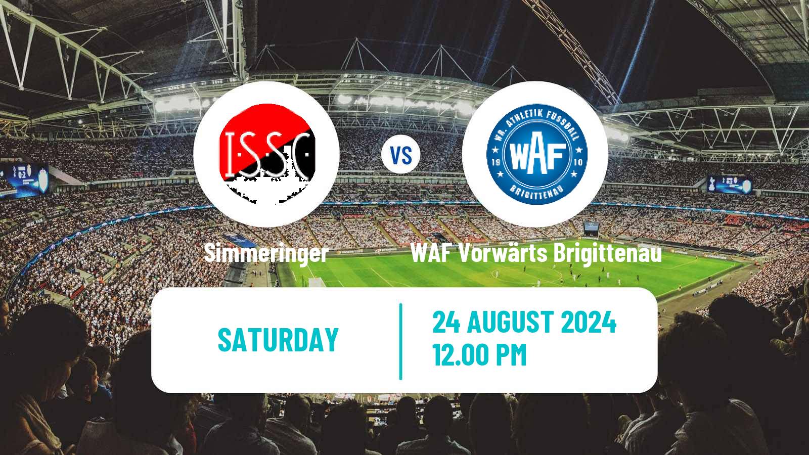 Soccer Austrian Landesliga Wien Simmeringer - WAF Vorwärts Brigittenau