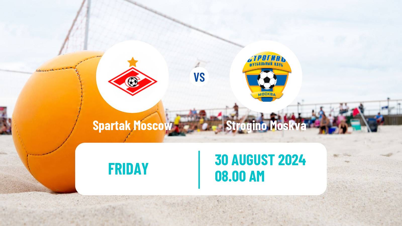 Beach soccer Superliga Spartak Moscow - Strogino Moskva