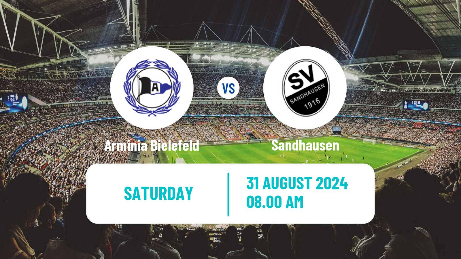 Soccer German 3 Bundesliga Arminia Bielefeld - Sandhausen