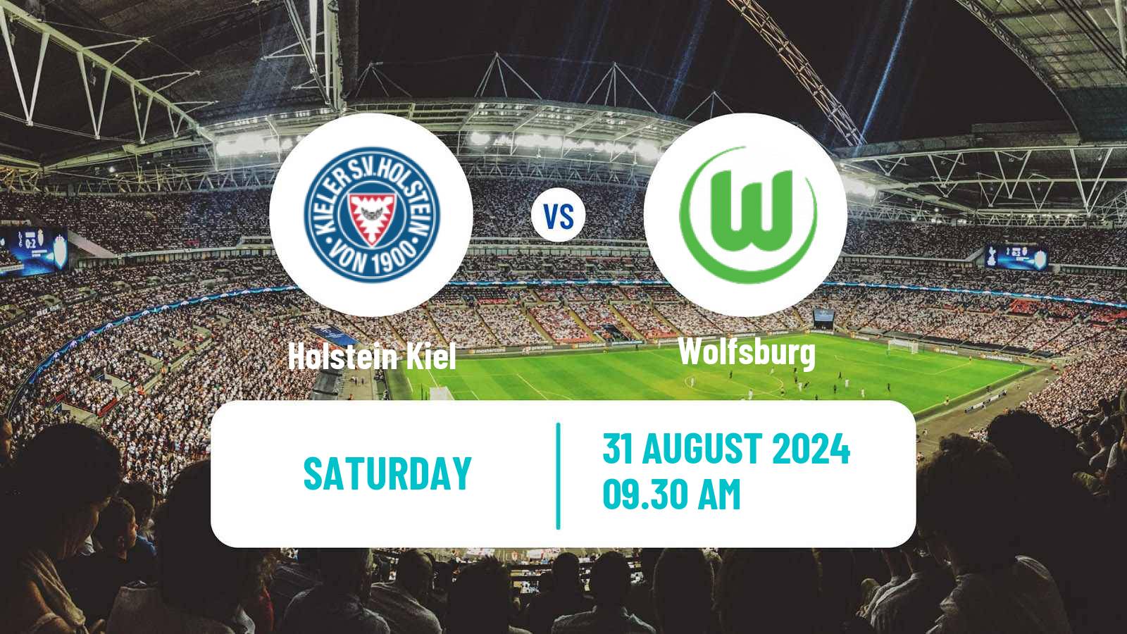 Soccer German Bundesliga Holstein Kiel - Wolfsburg