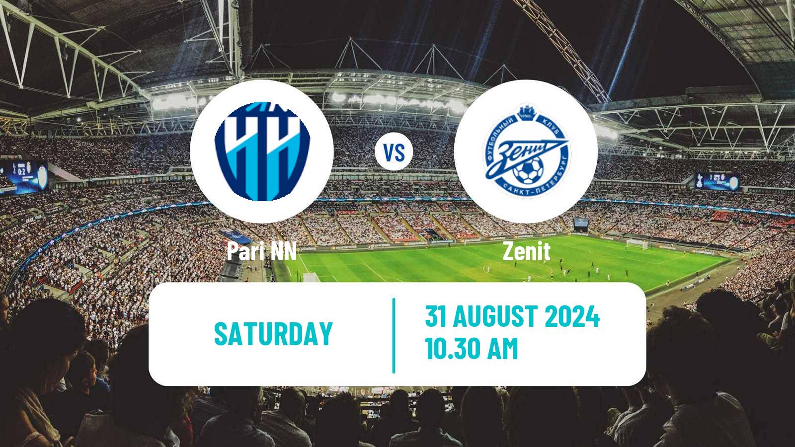 Soccer Russian Premier League Pari NN - Zenit