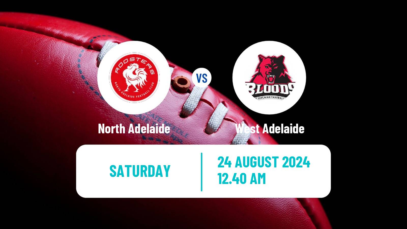 Aussie rules SANFL North Adelaide - West Adelaide