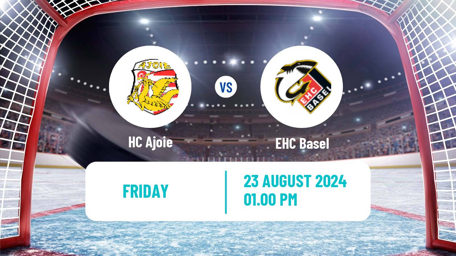 Hockey Club Friendly Ice Hockey Ajoie - EHC Basel