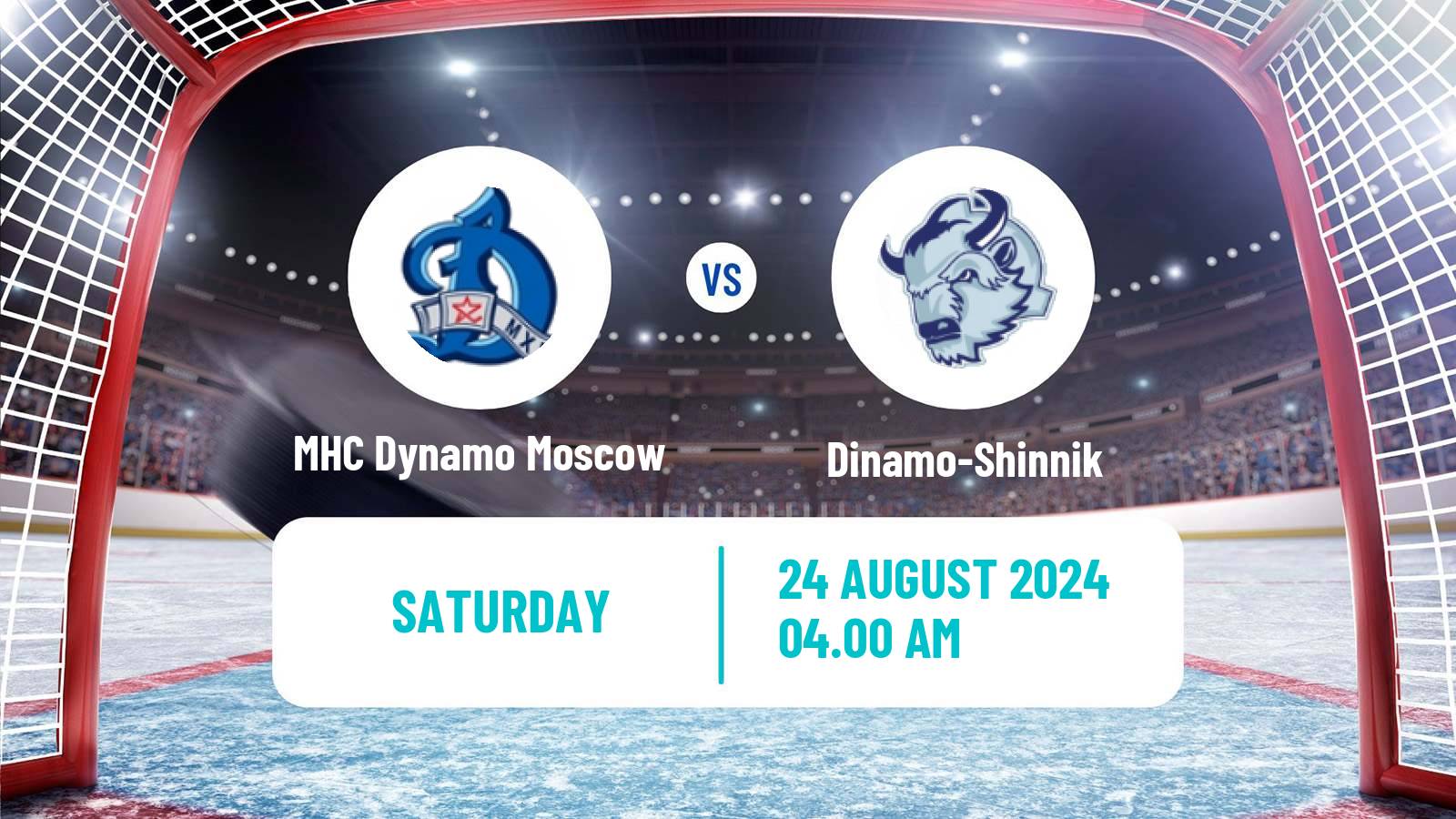 Hockey Club Friendly Ice Hockey MHC Dynamo Moscow - Dinamo-Shinnik