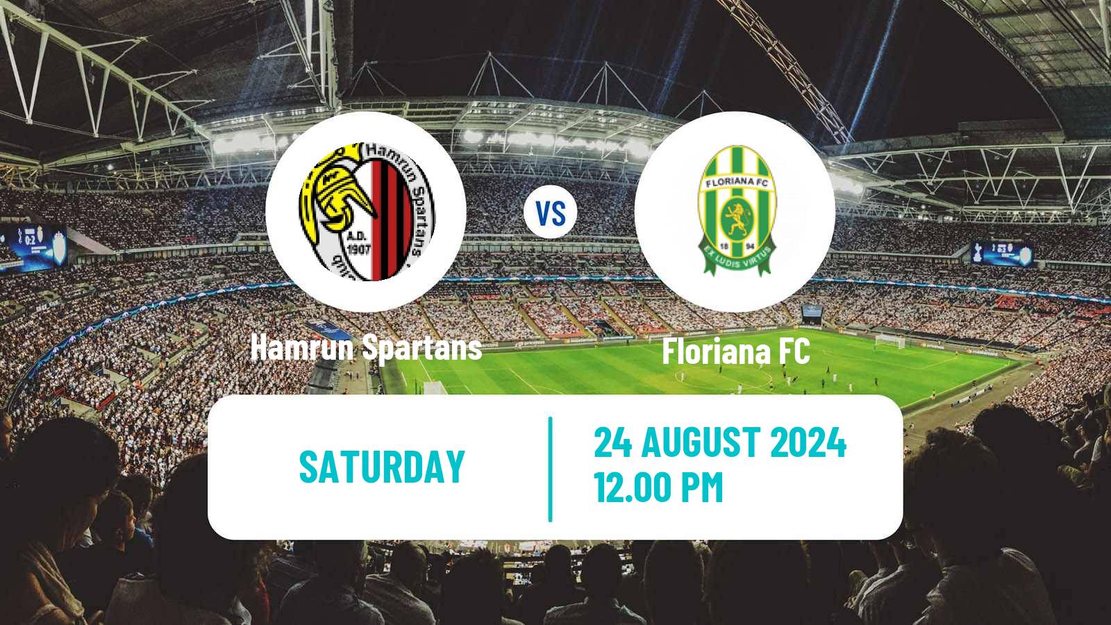 Soccer Maltese Premier League Hamrun Spartans - Floriana