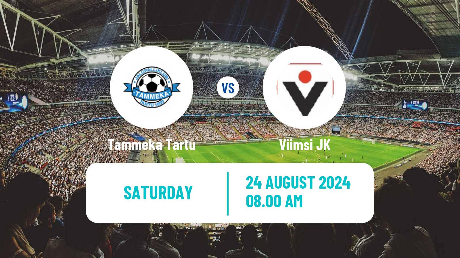 Soccer Estonian Meistriliiga Women Tammeka Tartu - Viimsi JK