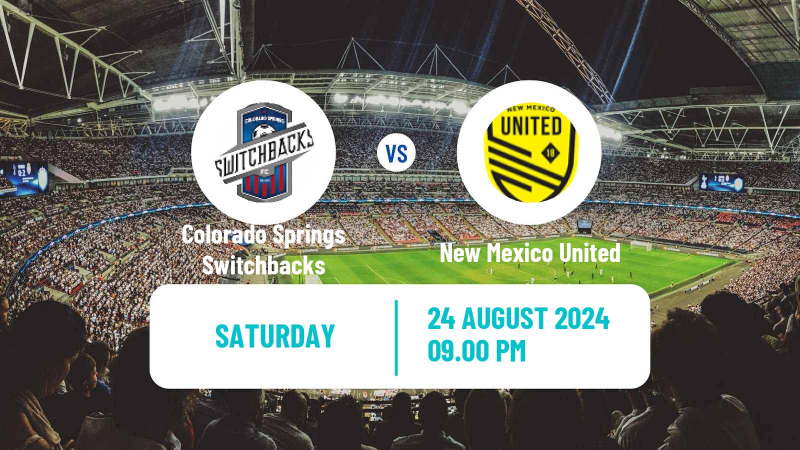 Soccer USL Championship Colorado Springs Switchbacks - New Mexico United