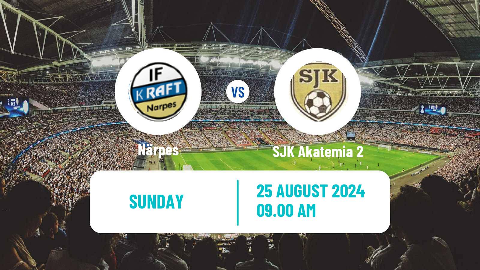 Soccer Finnish Kakkonen Group C Närpes - SJK Akatemia 2