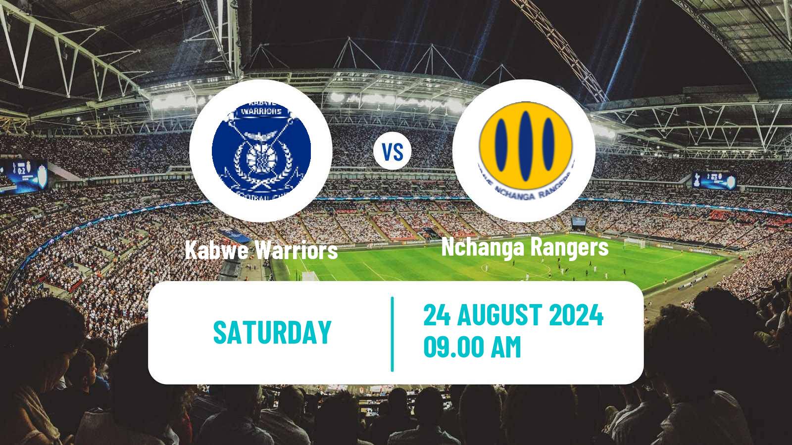 Soccer Zambian Premier League Kabwe Warriors - Nchanga Rangers