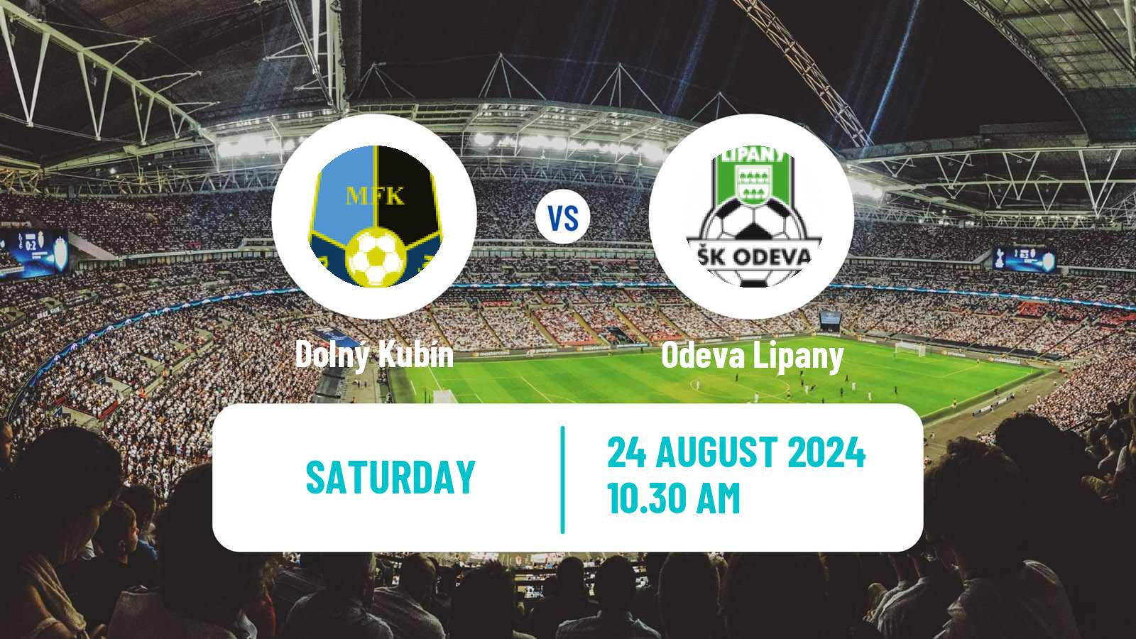 Soccer Slovak 3 Liga East Dolný Kubín - Odeva Lipany