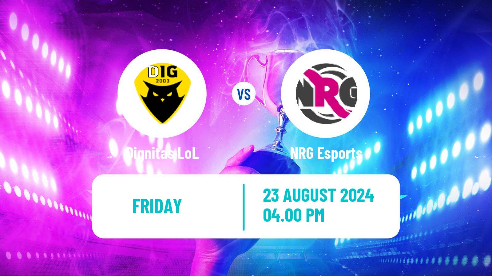 Esports League Of Legends Lcs Dignitas - NRG Esports