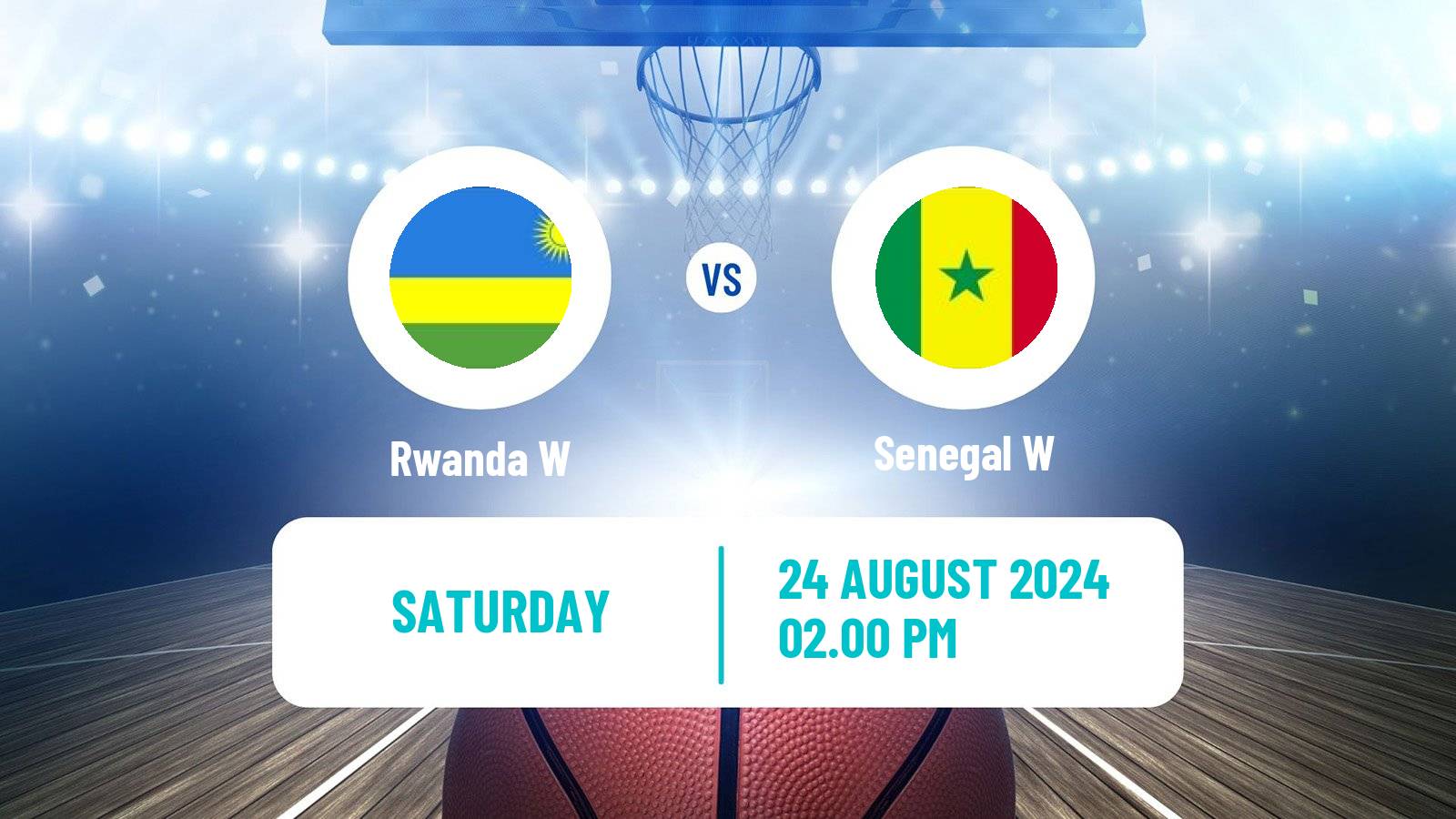 Basketball World Cup Basketball Women Rwanda W - Senegal W