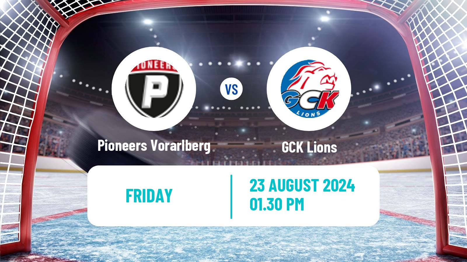 Hockey Club Friendly Ice Hockey Pioneers Vorarlberg - GCK Lions