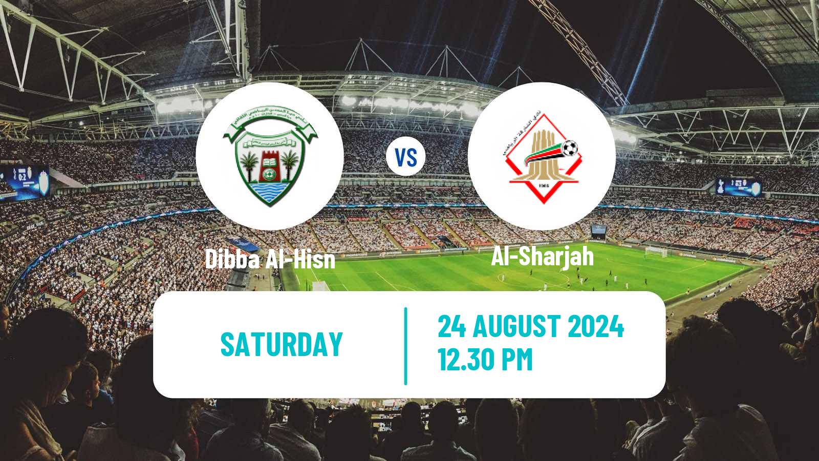 Soccer UAE Football League Dibba Al-Hisn - Al-Sharjah