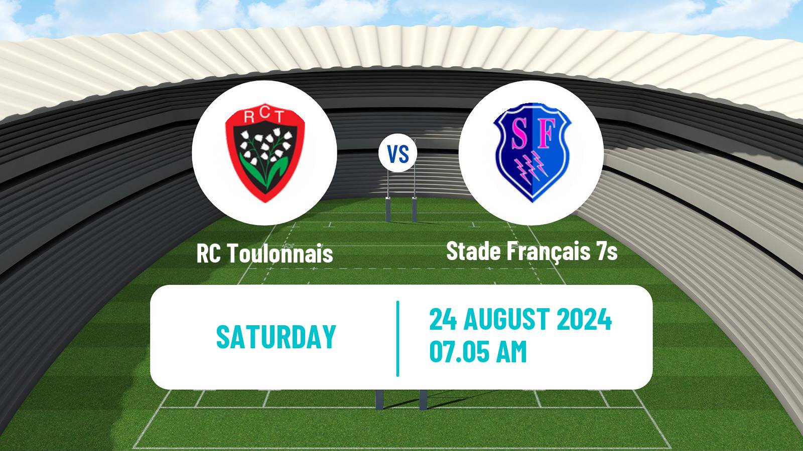 Rugby union French Supersevens 2 RC Toulonnais - Stade Français 7s