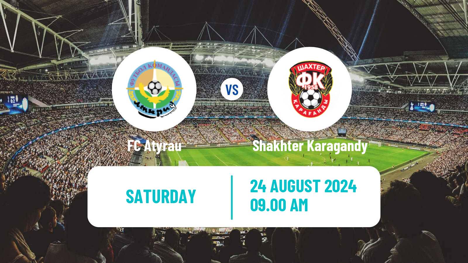 Soccer Kazakh Premier League Atyrau - Shakhter Karagandy