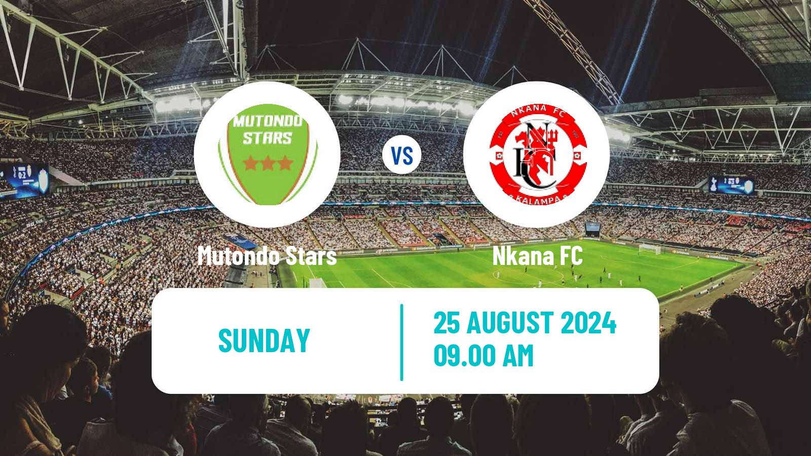 Soccer Zambian Premier League Mutondo Stars - Nkana