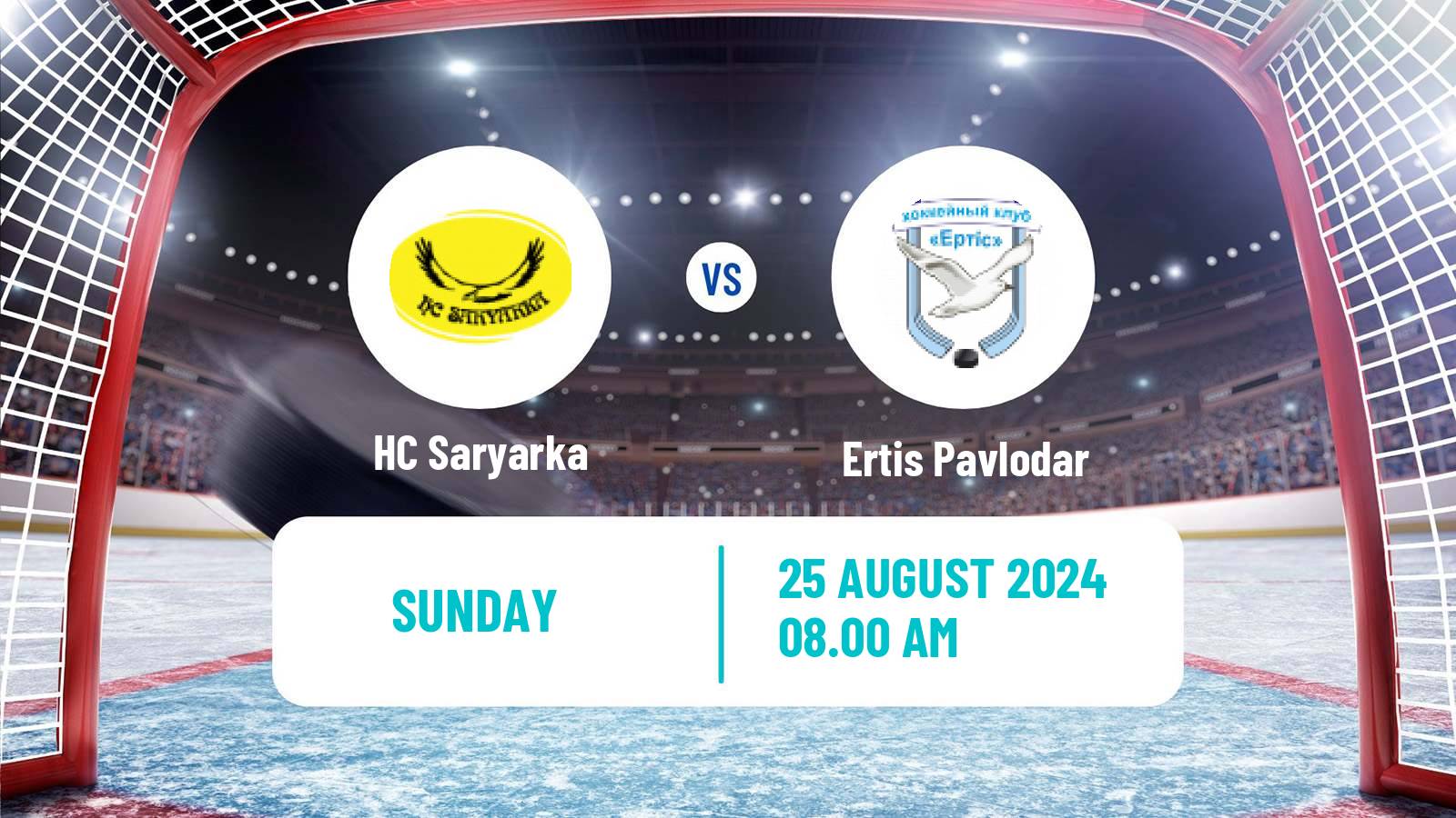 Hockey Kazakh Ice Hockey Cup Saryarka - Ertis Pavlodar