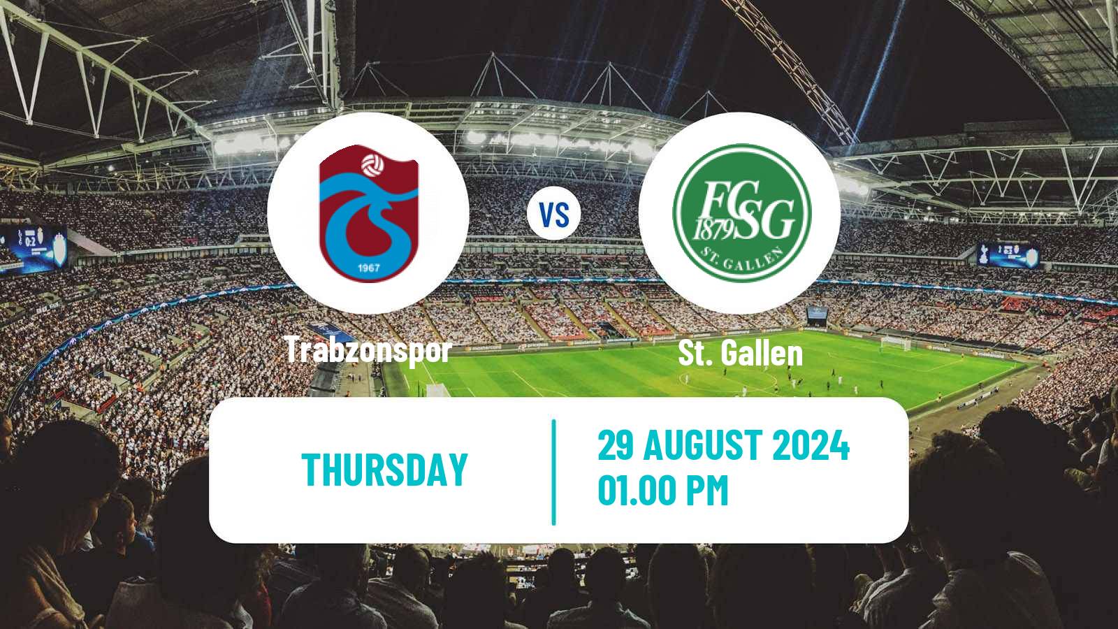 Soccer UEFA Europa Conference League Trabzonspor - St. Gallen