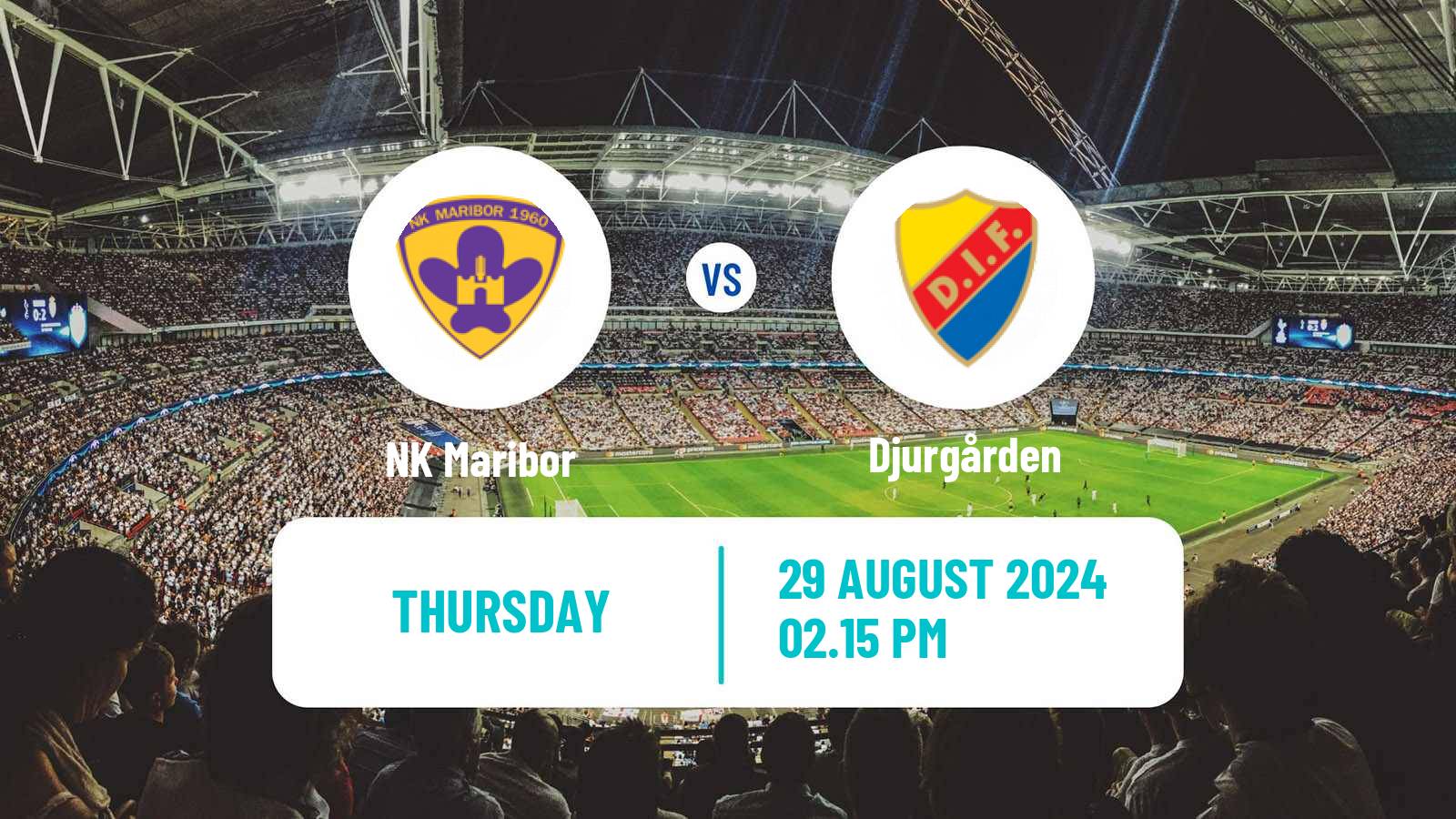 Soccer UEFA Europa Conference League Maribor - Djurgården