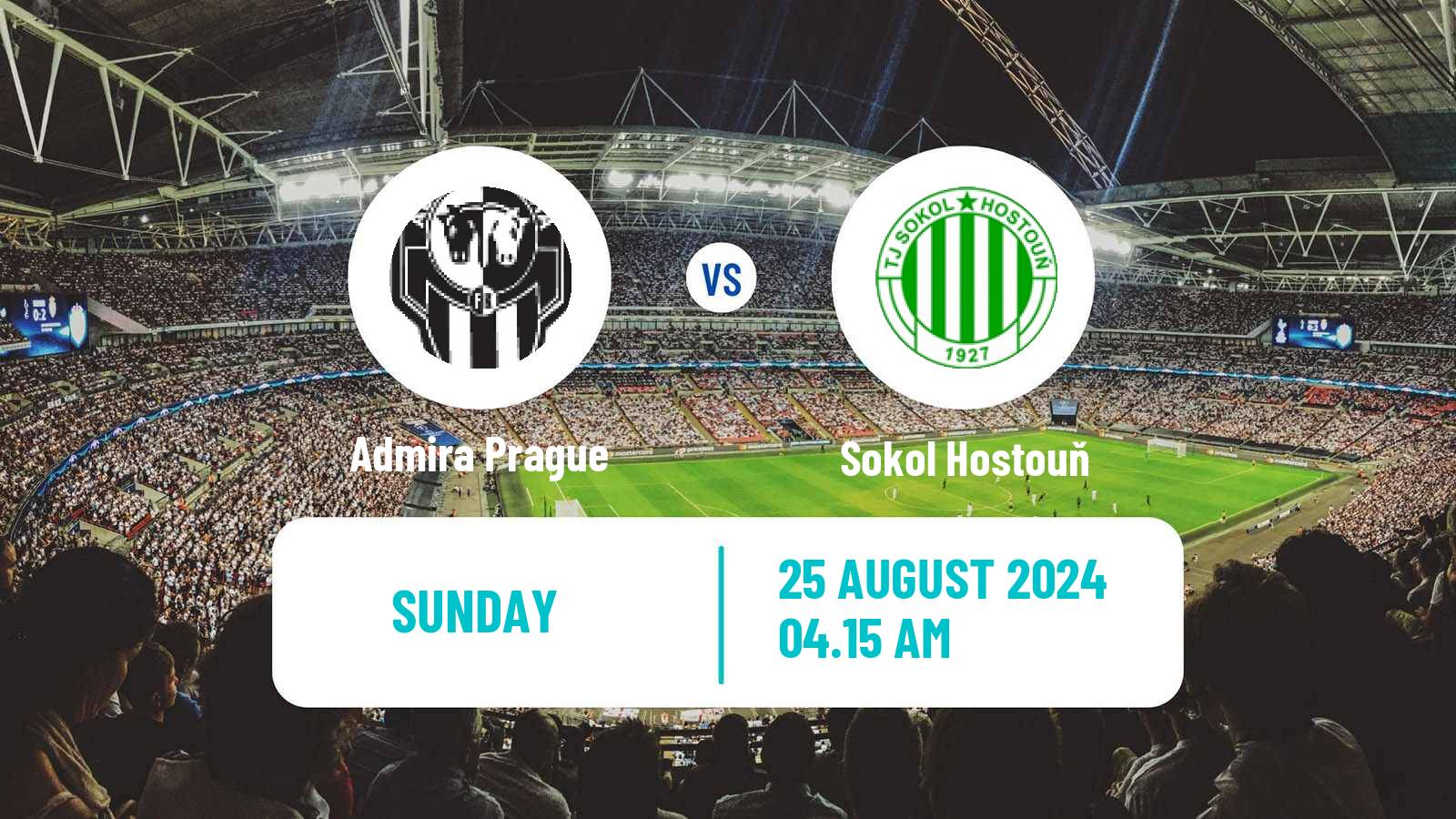 Soccer Czech CFL Group A Admira Prague - Sokol Hostouň