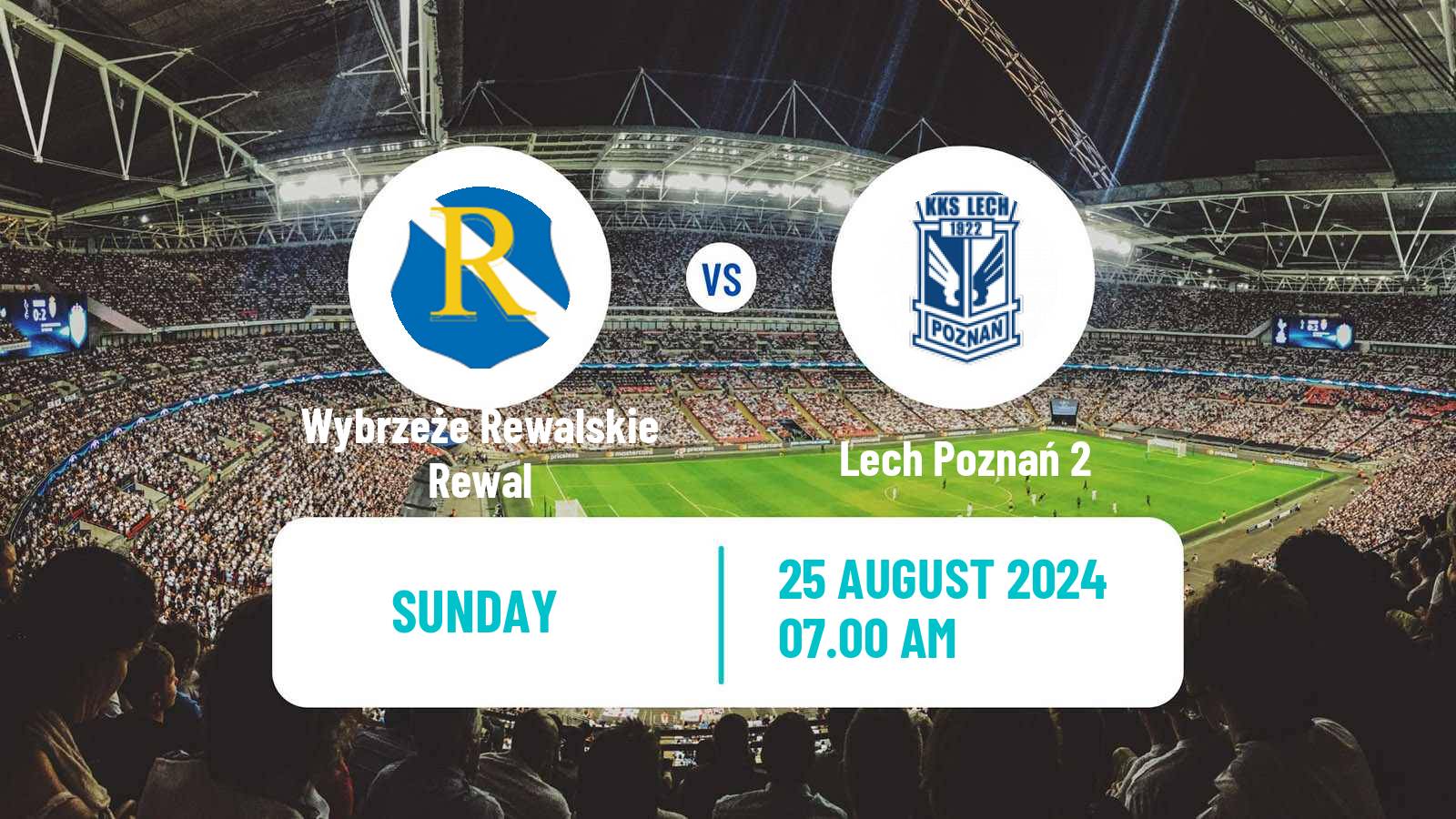 Soccer Polish Division 3 - Group II Wybrzeże Rewalskie Rewal - Lech Poznań 2