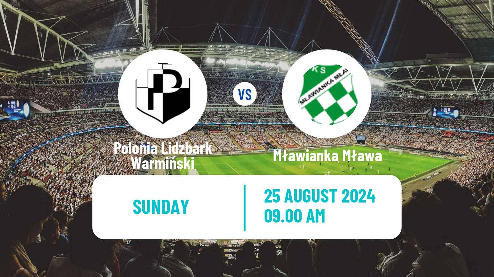 Soccer Polish Division 3 - Group I Polonia Lidzbark Warmiński - Mławianka Mława