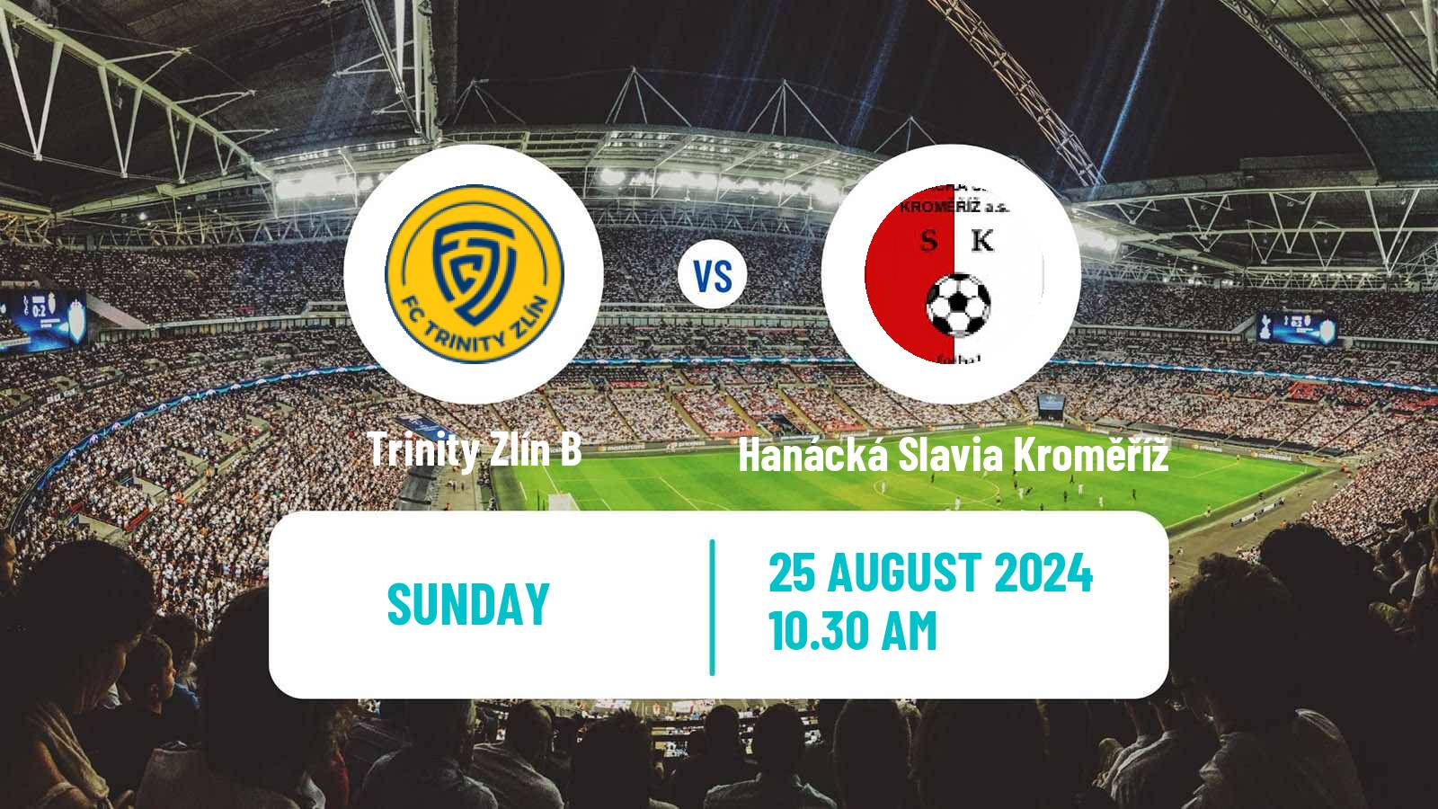 Soccer Czech MSFL Trinity Zlín B - Hanácká Slavia Kroměříž