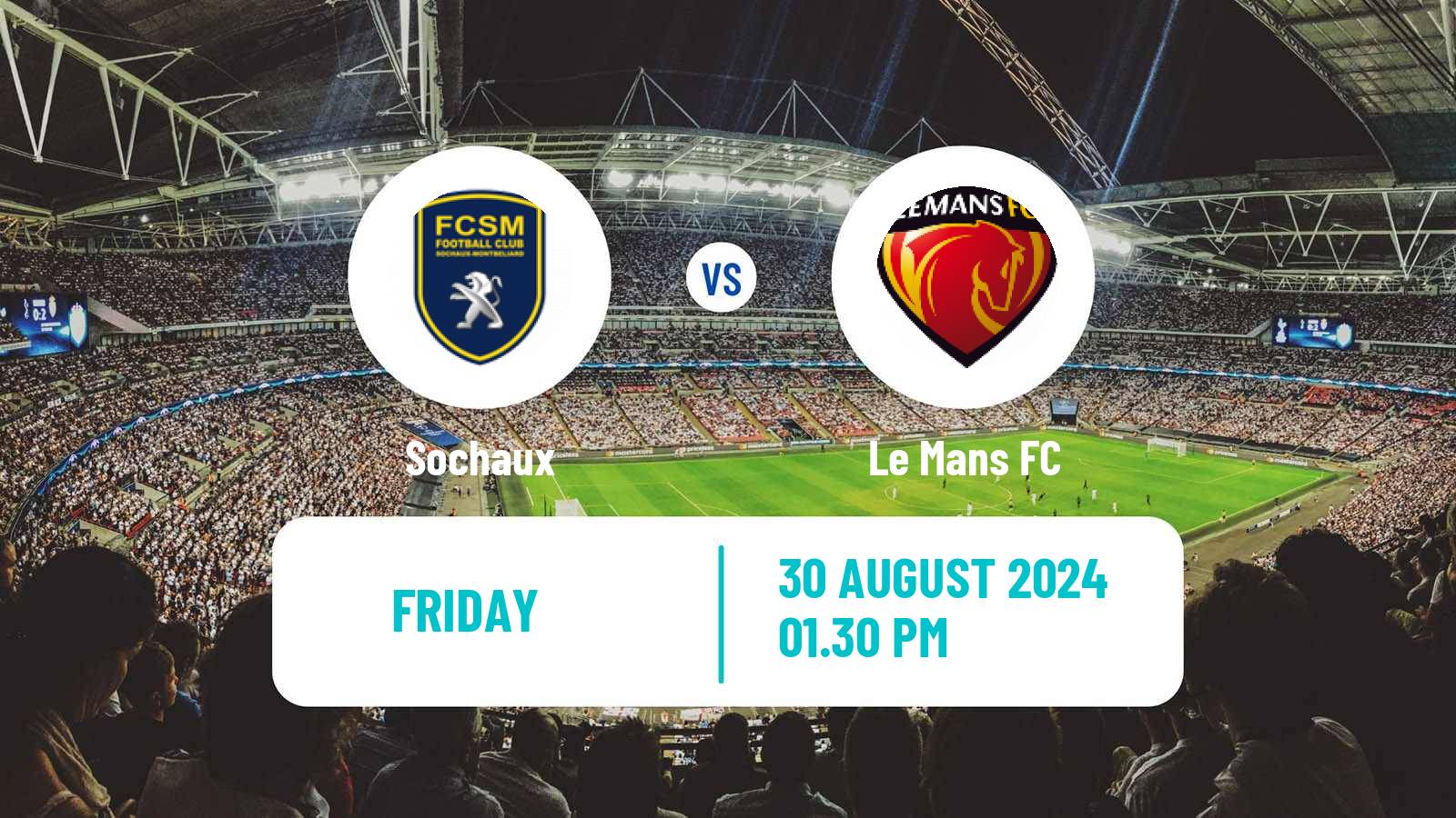 Soccer French National League Sochaux - Le Mans