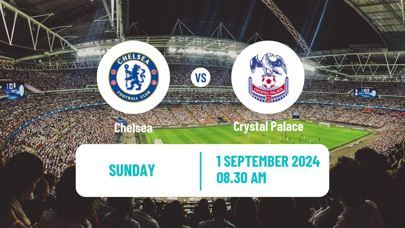 Soccer English Premier League Chelsea - Crystal Palace